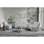 Pemberly Row Gray 3PC Raclining Sofa-loveseat And Recliner Set New. Price: $1710.56.