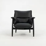 2023 Eoos For Carl Hansen E015 Embrace Lounge Chair In Black Leather W Oak Used. Price: $3400.00.
