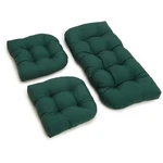 Blazing Needles Twill Settee Group Cushions Forest Green 3 New. Price: $78.65.