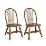 Liberty Furniture Treasures Sheaf Back Side Chairs For Dining Room Set Of 2 Oak New. Price: $302.98.