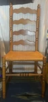 Vintage Tell City Ladder Back Chair 2312 Rush Seat Andover Finish Solid Wood Usa Used. Price: $185.00.