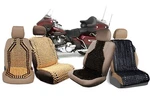 Zone Tech Wooden Beaded Car Home Comfort Tan/black Massage Seat Cover Cushion New. Price: $39.99.