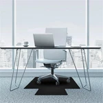 36" X 48" Vinyl Lipped Chair Mat Black New. Price: $99.89.