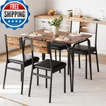 Idealhouse Dining Table For 2 Small And Chairs Set Of Square Dinette New. Price: $249.36.