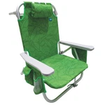 Bliss Hammocks Folding Beach Chair Recliner W/ Detachable Cooler, Banana Leaves New. Price: $79.99.