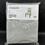 Ikea New Bergmund Dining Chair Grey Gray Slipcover Sealed Bag Fabric. Price: $23.50.