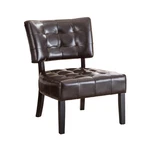 Roundhill Furniture Blended Leather Tufted Accent Chair With Ov... Fast Usa Ship New. Price: $153.79.