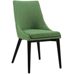 Modway Viscount 19" Solid Rubberwood And Fabric Dining Chair Kelly Green New. Price: $151.99.