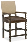 Hooker Furniture 5960-25350-BLK Comfort 23-1/2"W Hardwood Framed Distressed New. Price: $1179.00.
