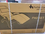 Human Touch PC-500 Perfect Chair Pad Set Soft Sofhyde Black New. Price: $659.99.