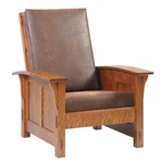 Custom Mission Arts & Crafts Stickley Style Morris Chair Usa Made! New. Price: $1399.00.