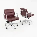 2016 Herman Miller Eames Soft Pad Management Desk Chair Burgundy 20X Available Used. Price: $1800.00.