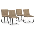 Signature Design By Ashley Pharwynn Modern Dining Chairs, Faux Leather New. Price: $378.18.