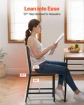 Dining Chairs Set Of 2, Wooden Table With Metal Frame And Backrest, Easy New. Price: $96.53.