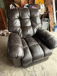 La-z-boy Genuine Leather Rocking Recliner Chocolate Brown Pick Up Only 01602 Used. Price: $350.00.