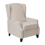 Flash Prescott Slim Push Chair-wingback Recliner/cream Upholstery New. Price: $444.99.