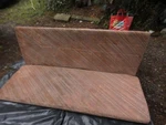 Caravan Seat Cushions Or Double Bed 71 Inch Long,talbot Used. Price: $54.02.