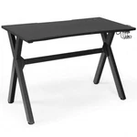 Ergonomic Gaming Desk With Mousepad And Cup Headphone Holder New. Price: $241.46.