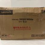 Yaheetech White Office Desk Chair New. Price: $71.99.