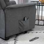 Homcom Power Lift Assist Recliner Chair For Elderly W/ Wheels & Remote Control New. Price: $329.85.