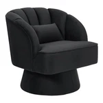 Dining Room Chairs 360 Rotatable Kitchen Backrest Velvet Swivel New. Price: $156.59.