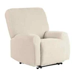 Mainstays Boucle Stretch-to-fit Fabric Recliner Slipcover, 4-PIECE, Beige New. Price: $25.00.