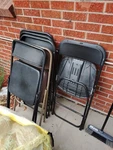 Costway HW54166 Folding Chair Black Used. Price: $12.00.