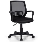 Costway Mid-back Mesh Chair Height Adjustable Executive W/ Lumbar Support New. Price: $69.99.