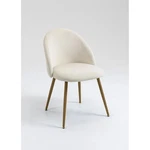 Mainstays Modern Accent Chair, Cream White New. Price: $77.96.