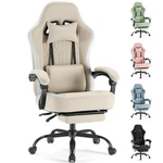 Sweetcrispy Computer Gaming Chair - High Back Ergonomic Desk With Footr... New. Price: $159.03.