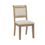 Linon Emmy Dining Chair Beige Open. Price: $70.54.