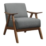 Lexicon Mid Century Modern Accent Chair With Solid Wood Frame Walnut Finis... Open. Price: $199.06.