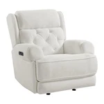 Pemberly Row Transitional Fabric Swivel Glider And Rocker In Snow New. Price: $1448.15.