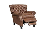 New Barcalounger Presidential Ii Wenlock Tawny Leather Manual Recliner Chair. Price: $1399.00.