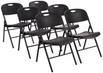 Amazon Basics Sturdy Foldable Plastic Chair, Portable, 350-POUND Capacity, Bl... New. Price: $214.98.