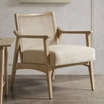 Ink+ivy Kelly Light Brown And Wheat Accent Chair New. Price: $433.91.