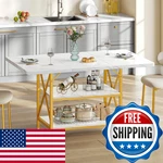 Dwvo Dining Room Table 47 Inch Rectangle For People Modern New. Price: $136.47.