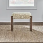 Liberty Furniture Broadmore Uph Console Stool - Brown New. Price: $179.99.