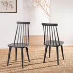 Safavieh Burris 17''H Spindle Side Chair Grey New. Price: $153.47.
