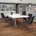 Flash Furniture Hercules Series Heavy Duty Black Vinyl Stack CHAIR,PK4 New. Price: $467.76.
