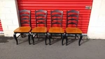 Set Of 4, Oak French Country Dining Chairs (flexsteel Industries, Inc) Used/vg. Price: $350.00.
