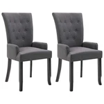 Dining Chairs Accent With Armrests For Home Kitchen Fabric Vidaxl New. Price: $197.99.