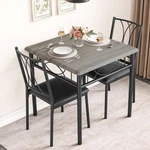 Dining Table For 2, Square Dinner Sets With Upholstered Chairs, S... New. Price: $253.99.