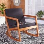 Safavieh Outdoor Collection Vernon Rocking Chair Natural/black New. Price: $223.83.