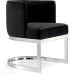 Gianna Black Velvet Dining Chair New. Price: $254.04.