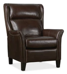 Hooker Furniture RC826-PH Henley 33"W Leather Reclining Chair Espresso / Dark New. Price: $2313.00.