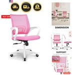 Office Desk Computer Chair Ergonomic Mesh Gaming Cushion Seat With Comfy Lumb... New. Price: $75.14.