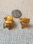 Karl Lagerfeld Louis Xiv Style Chair Console Table Tie Tack Pinback Set 90'S? Pre-owned. Price: $699.00.