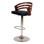 Armen Living Adele Modern Faux Leather Swivel Barstool Black New. Price: $189.60.