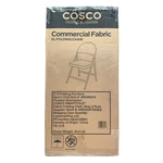 Cosco Trusted Solutions Commercial Fabric Xl Folding Chair, Grey, 4-PACK New. Price: $87.54.